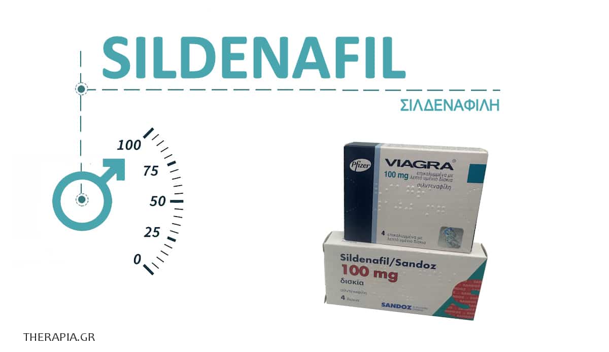 Sildenafil, Σιλδεναφιλ, Σιλντεναφίλη, Σιλδεναφίλη, Viagra, Τιμή