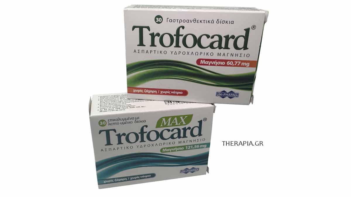 Trofocard, Trofocard max, Τροφοκαρντ, Τροφοκαρντ μαξ